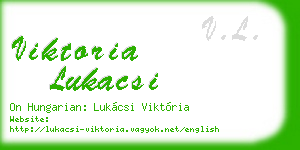 viktoria lukacsi business card